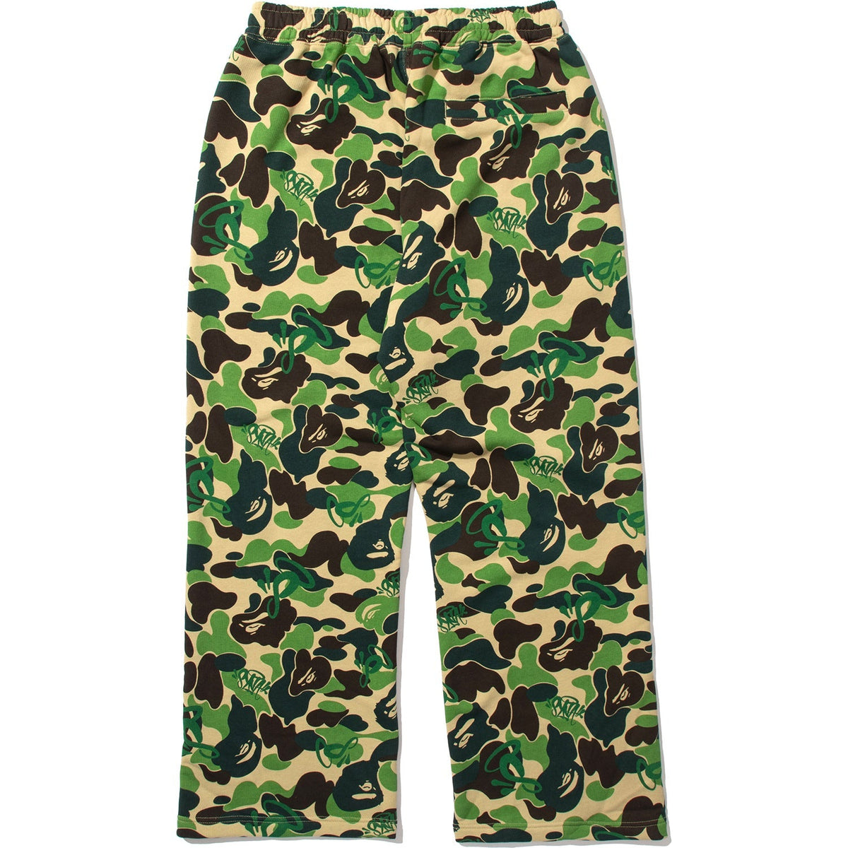 BAPE X SPOTIFY BY CENTRAL CEE CAMO RELAXED FIT SWEATPANTS MENS