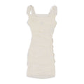 TANK TOP PENCIL DRESS IVORY MINI DRESS