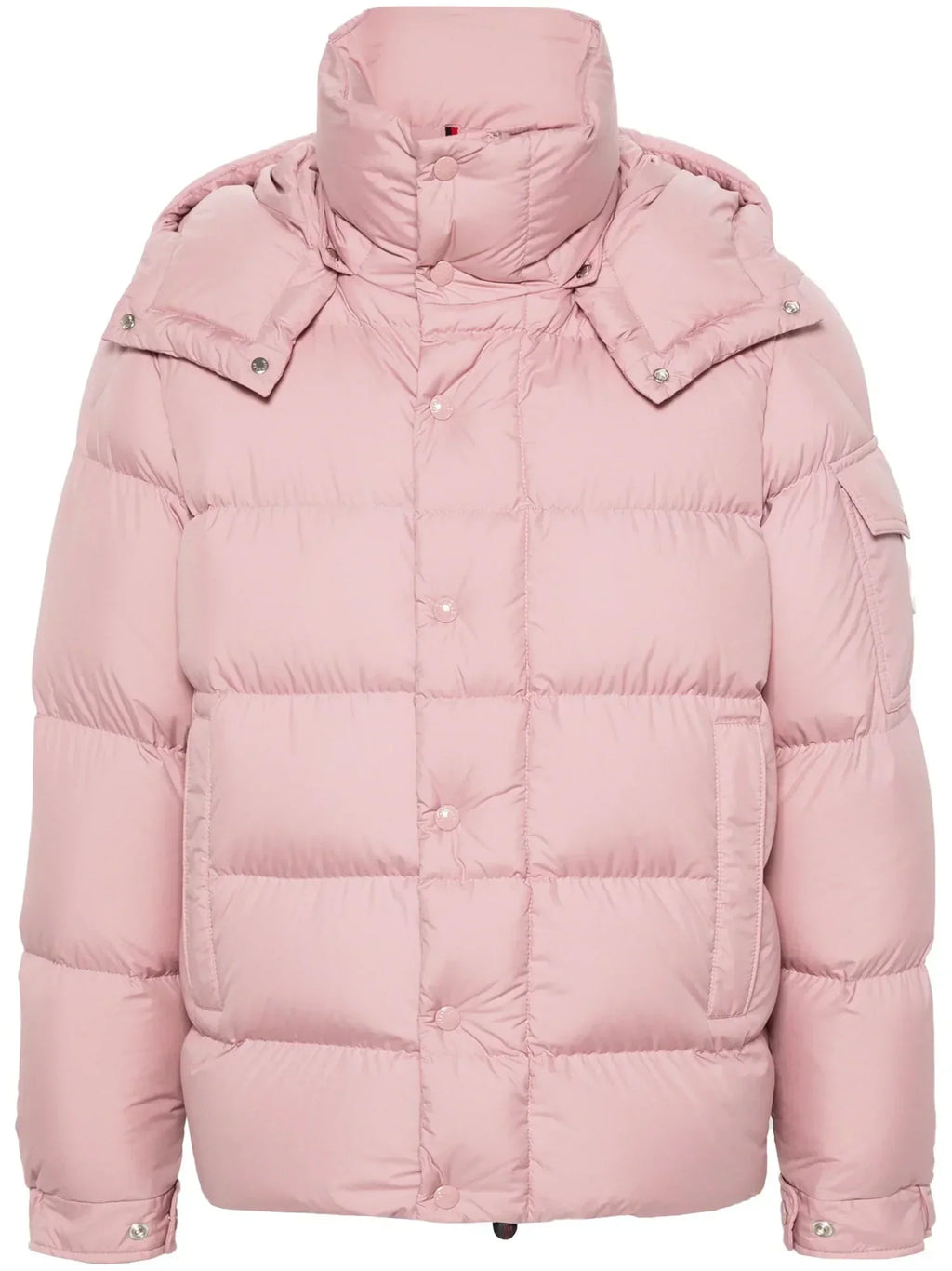 Moncler Maya 70th Anniversary Short Down Jacket in Pink