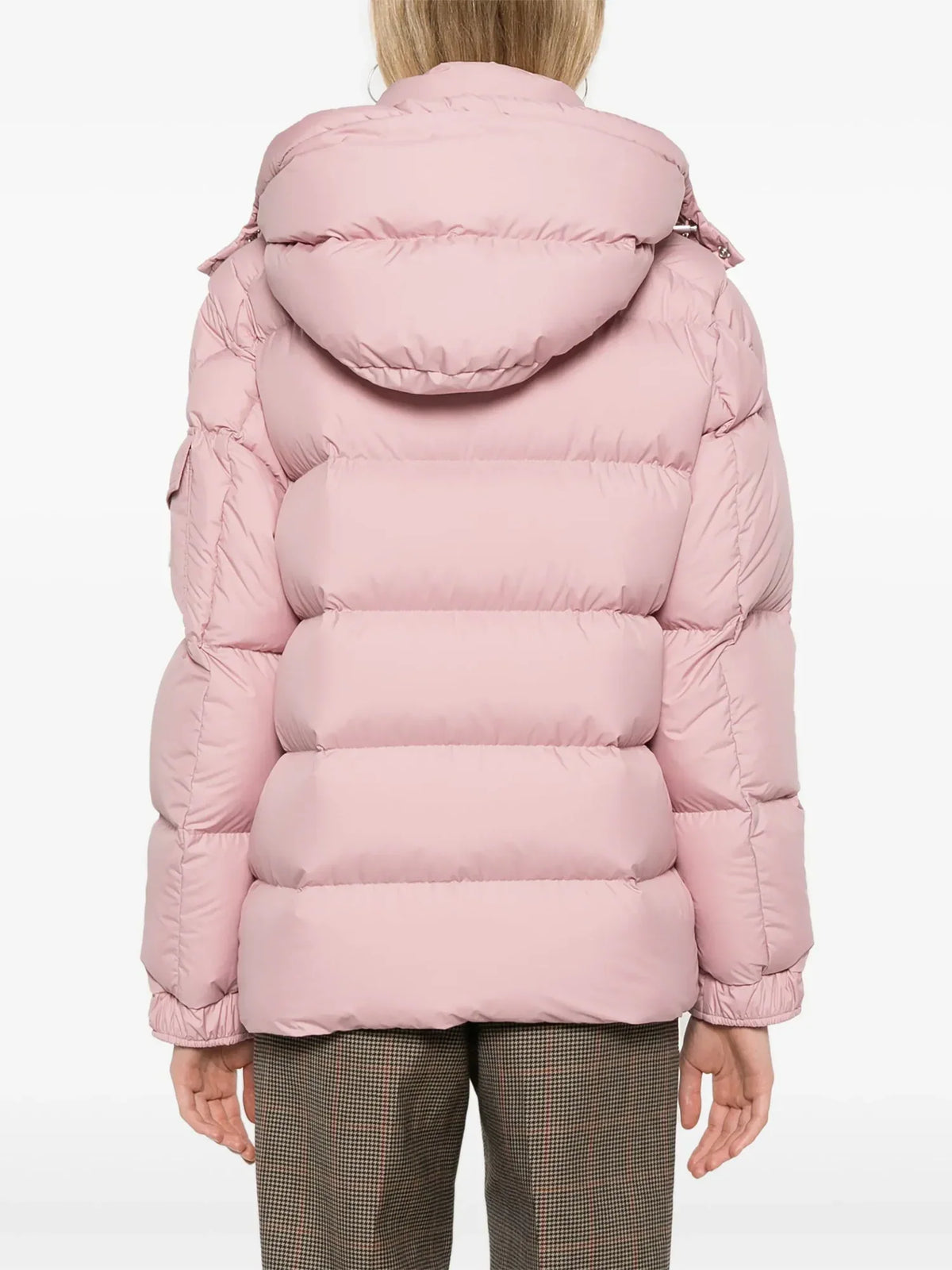 Moncler Maya 70th Anniversary Short Down Jacket in Pink