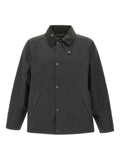 Barbour jacket with corduroy collar