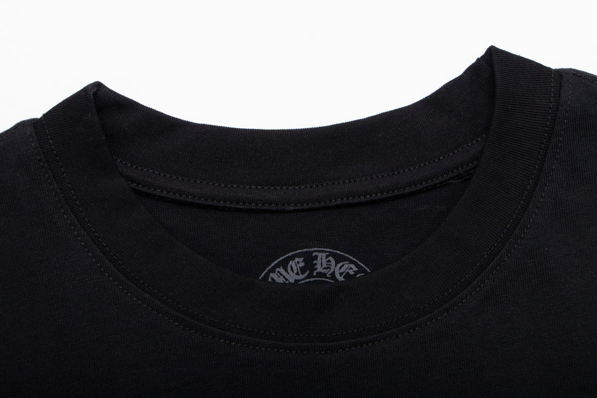 Chrome Hearts Script Dagger Logo Short Sleeve Tee 6025