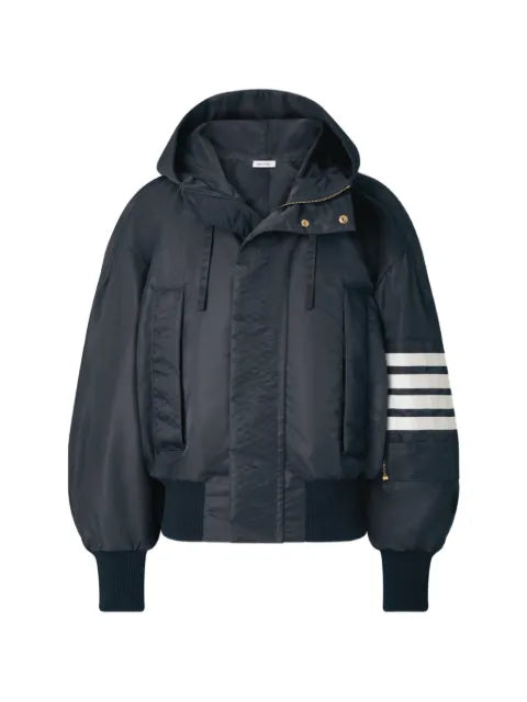 Thom Browne tech twill 4-Barflight jacket