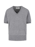 extreme cashmere Nº 490 Martina V-neck short-sleeve sweater