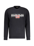 Napapijri logo-print cotton sweatshirt