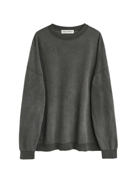 OUR LEGACY crew-neck dropped-shoulder sweatshirt