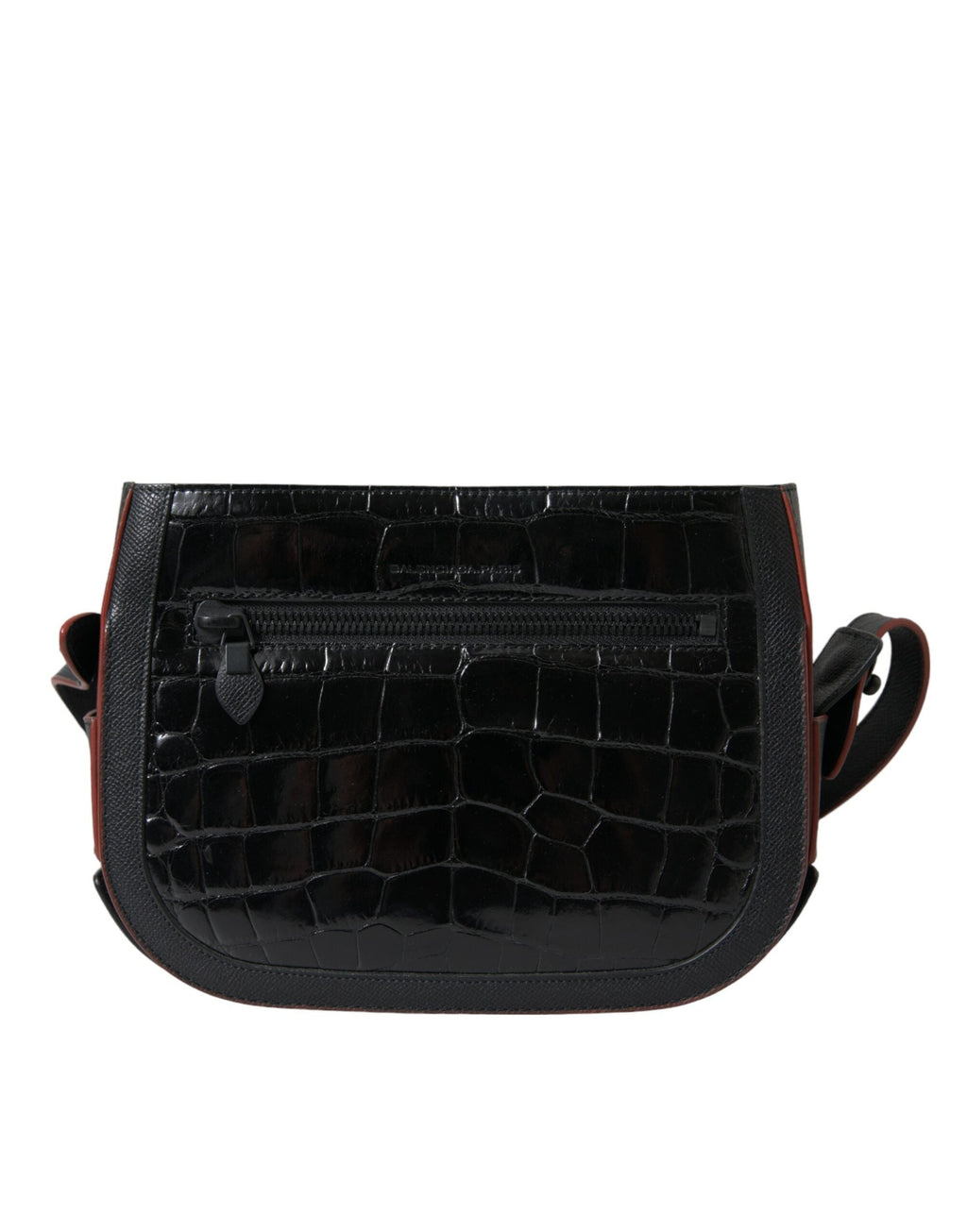Black Exotic Leather Camera Bag