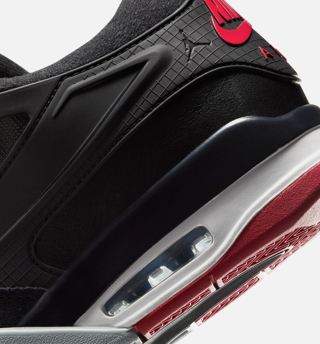 Air Jordan 4 RM Men's Shoes - Black/Wolf Grey