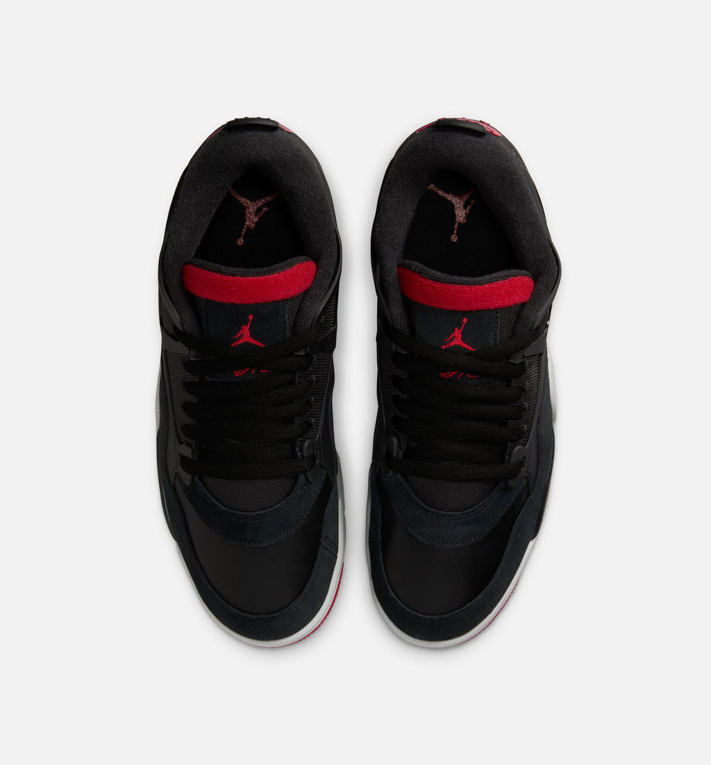 Air Jordan 4 RM Men's Shoes - Black/Wolf Grey
