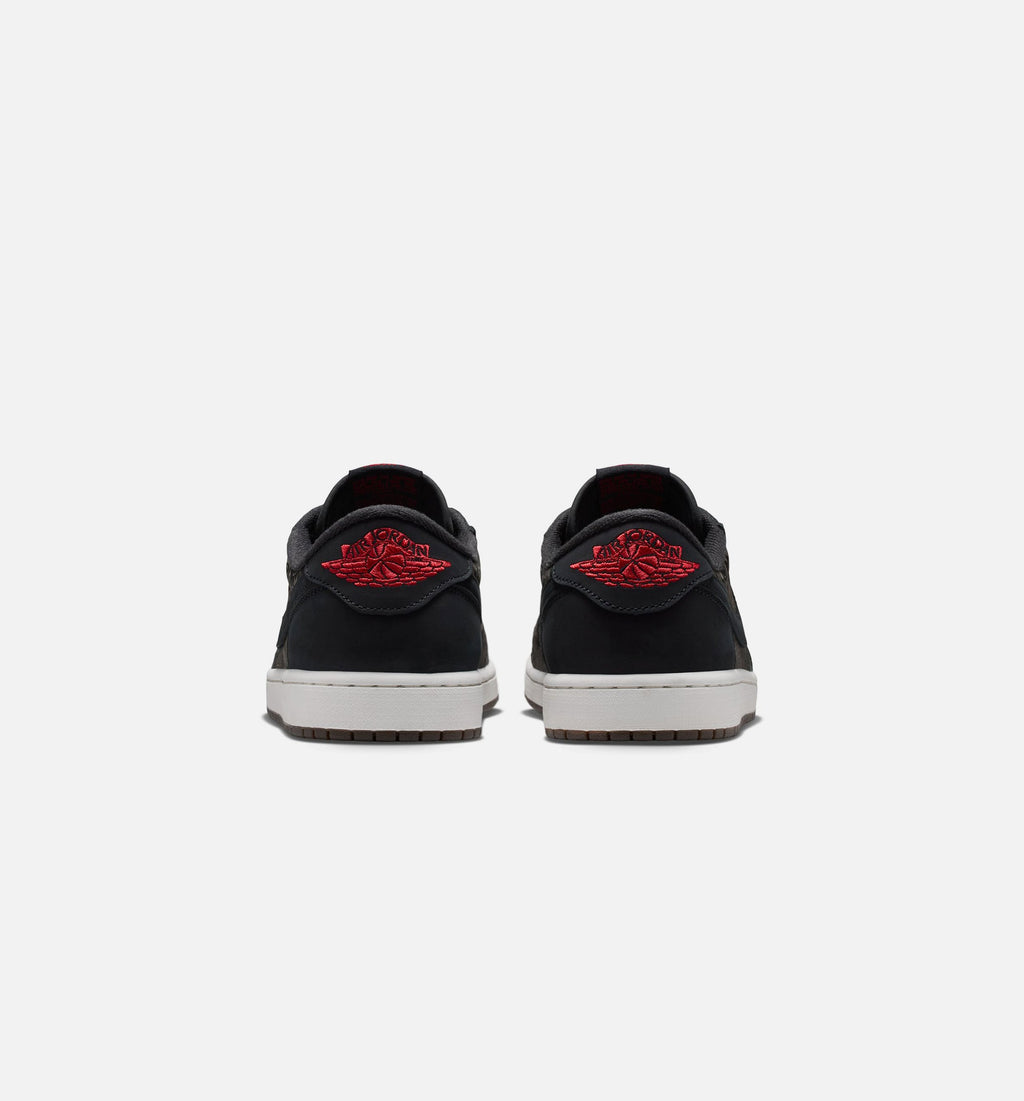 Air Jordan 1 Retro Low OG Laser Men's Shoes - Black/Varsity Red