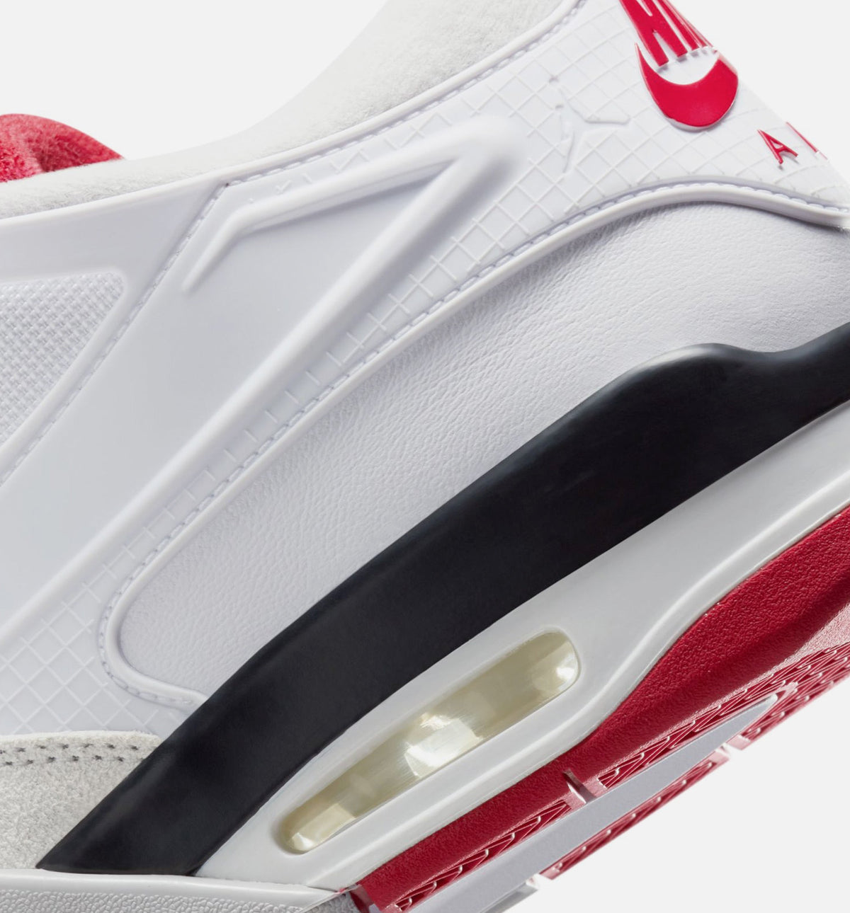 Air Jordan 4 RM Men's Shoes - White/Black/Neutral Grey