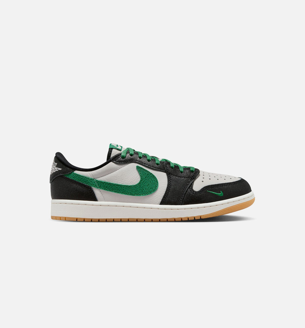 Air Jordan 1 Retro Low OG Men's Shoes - Phantom/Pine Green