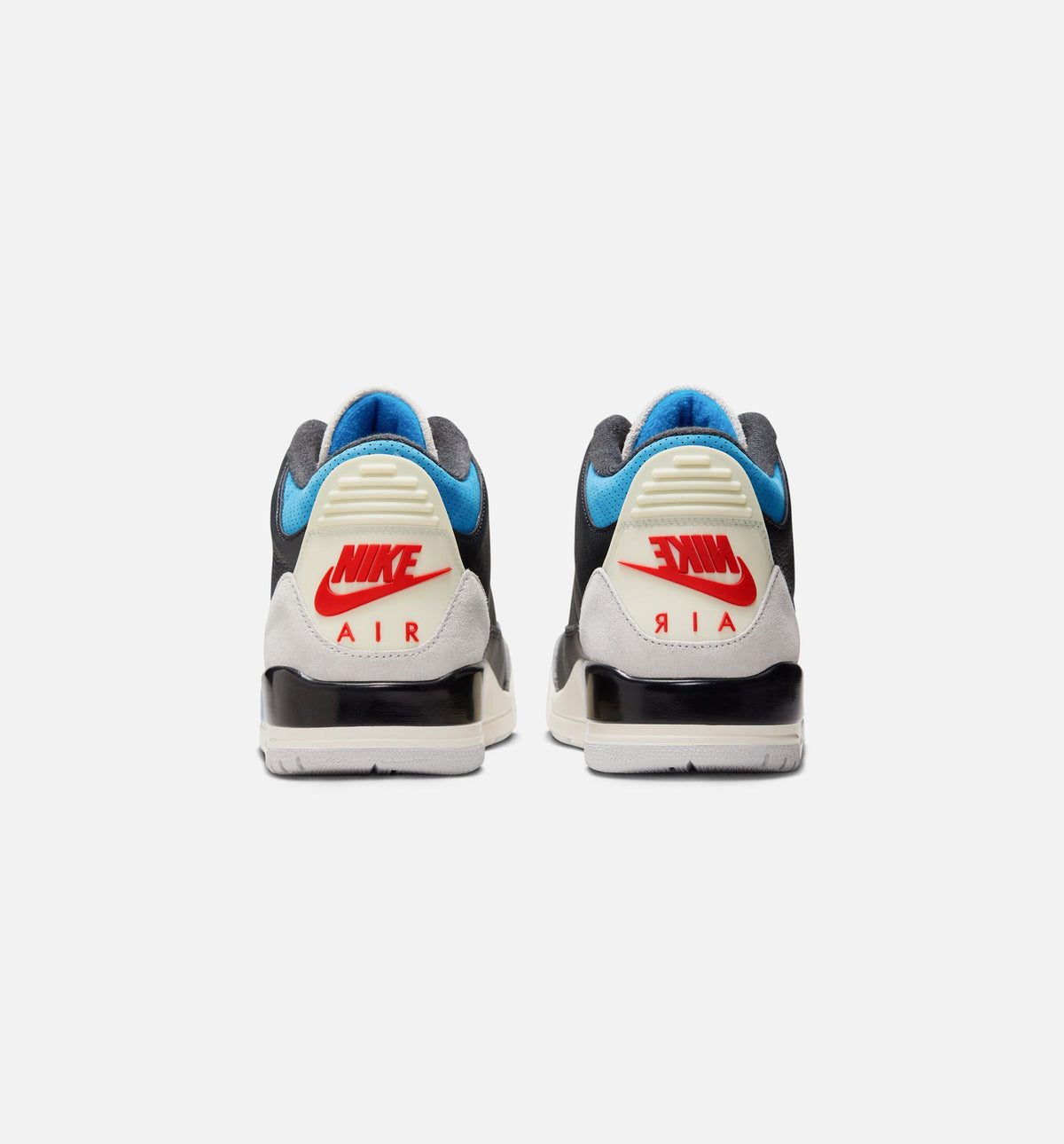 Air Jordan 3 Retro OG Rare Air Men's Shoes - Black/Chile Red