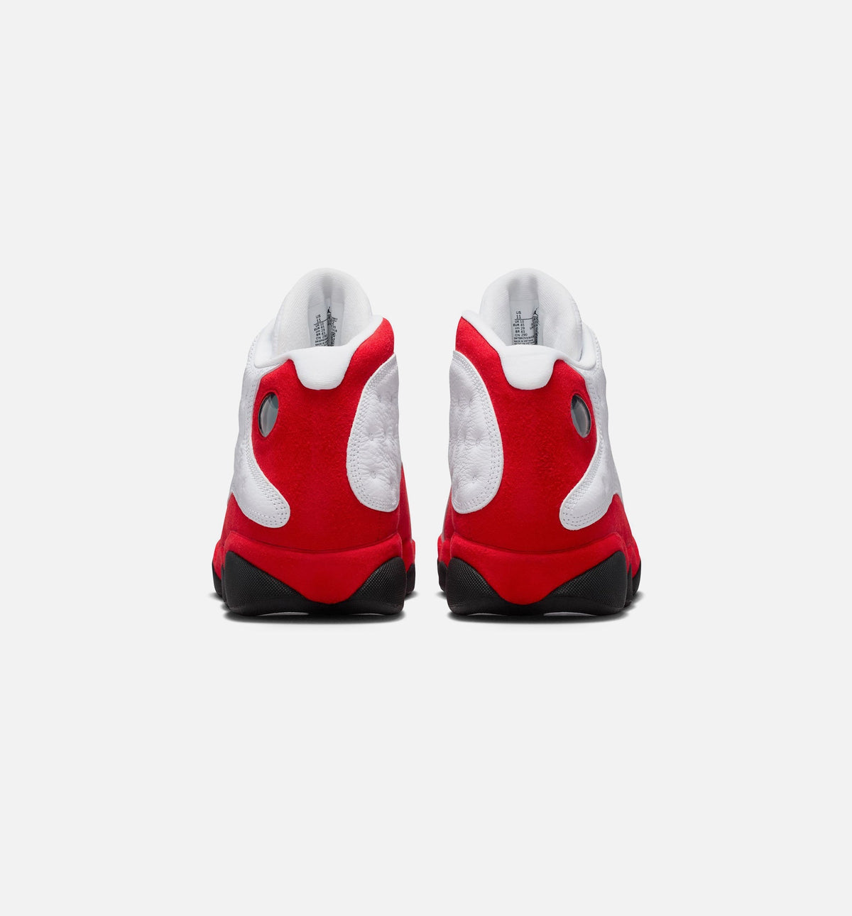 Air Jordan 13 Retro White and University Red Men's Lifestyle Shoe - White/Black/True Red