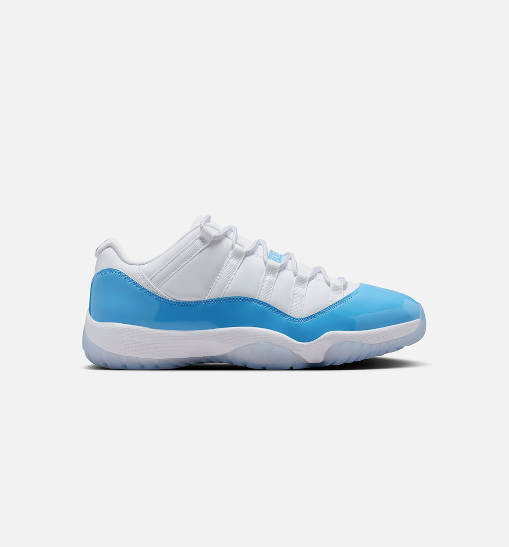 Air Jordan 11 Retro Low University Blue Men's Lifestyle Shoes - White/University Blue/Black