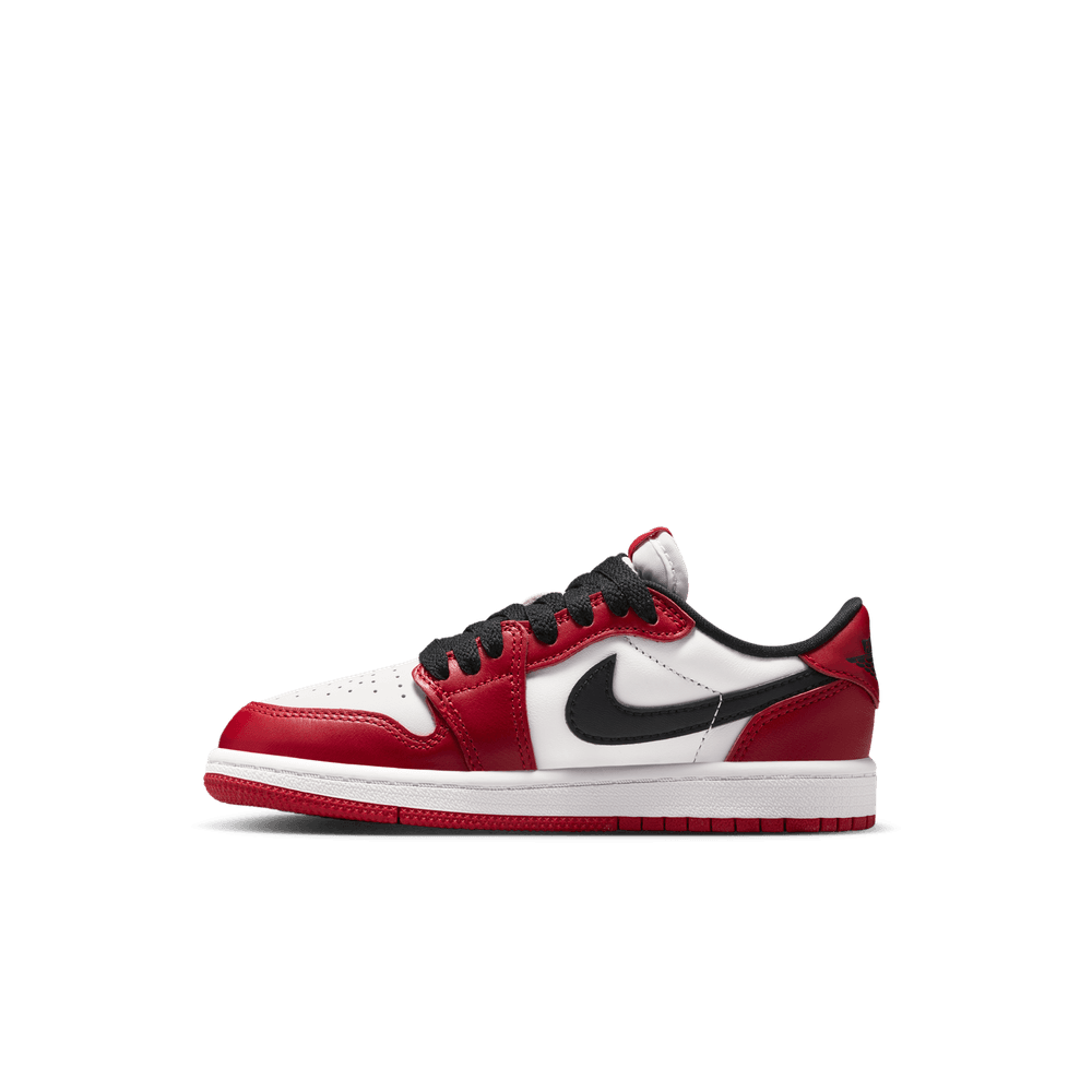 PS Air Jordan 1 Retro Low OG 'Varsity Red/Black-Summit White'