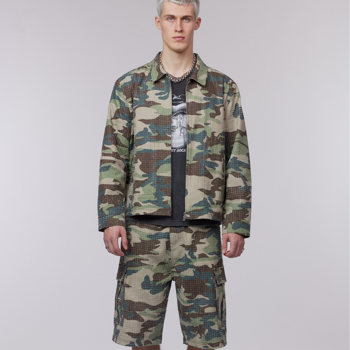 Chet Rock Recon Jacket: Camo