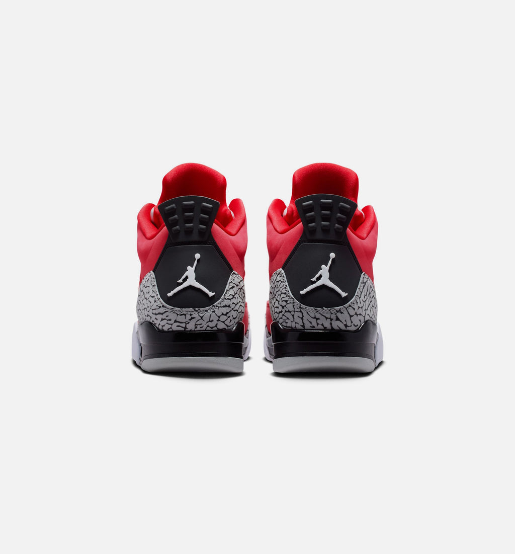 Son of Mars Low Men's Shoes - Fire Red/Black/Grey/Mist White