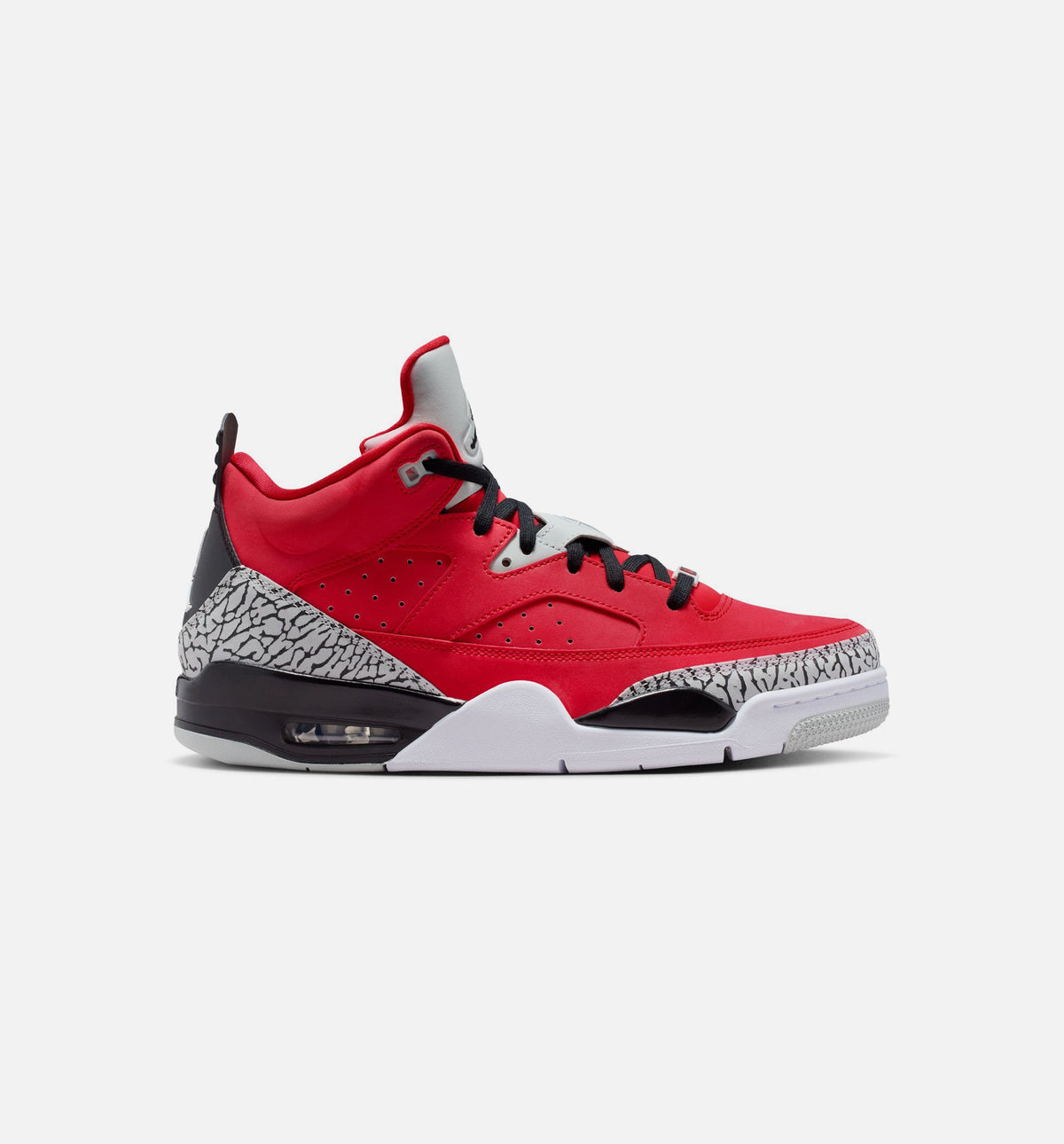 Son of Mars Low Men's Shoes - Fire Red/Black/Grey/Mist White