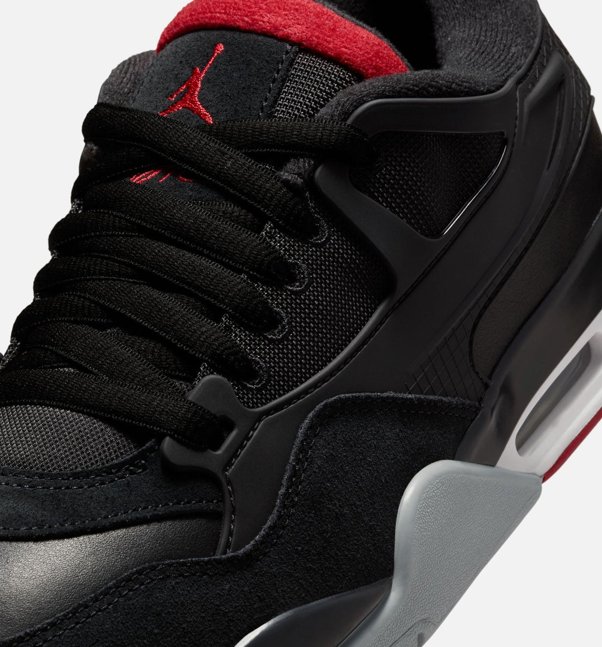 Air Jordan 4 RM Men's Shoes - Black/Wolf Grey