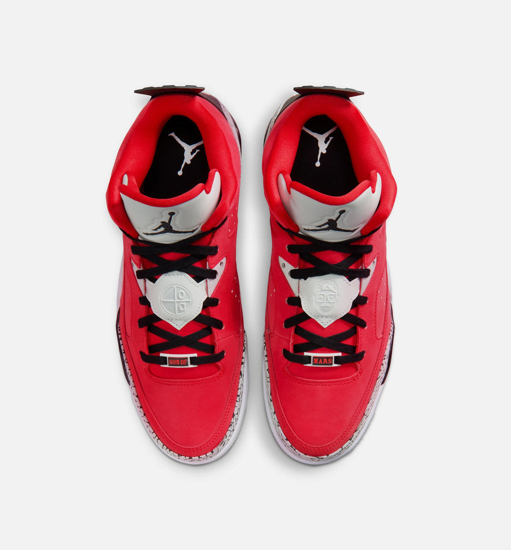 Son of Mars Low Men's Shoes - Fire Red/Black/Grey/Mist White