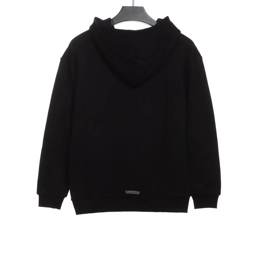 CHROME HEARTS Red Triple Cross Zip Up Hoodie