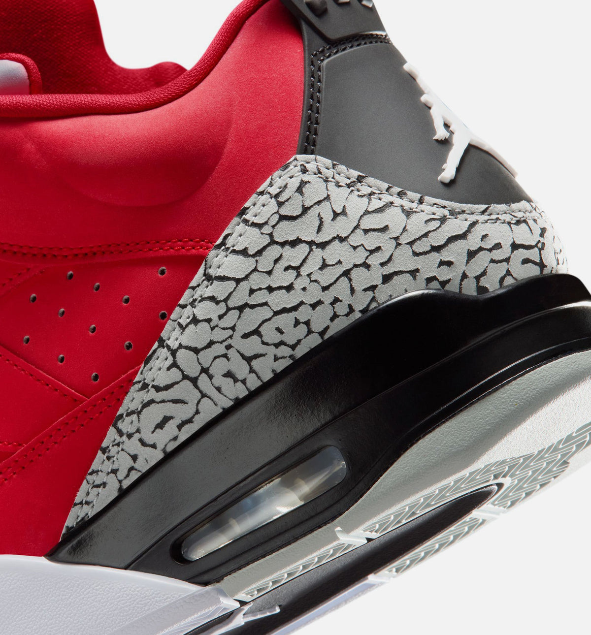 Son of Mars Low Men's Shoes - Fire Red/Black/Grey/Mist White