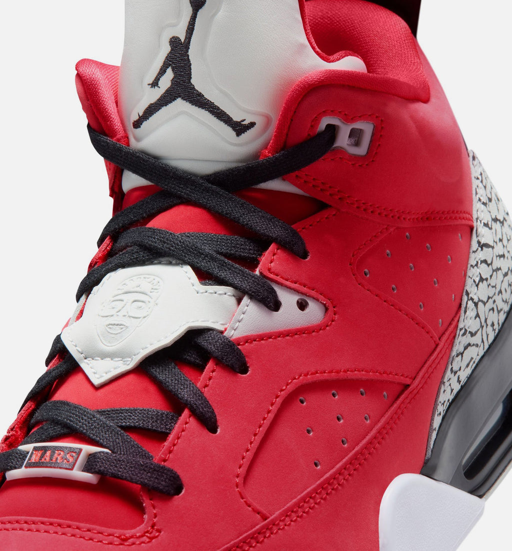 Son of Mars Low Men's Shoes - Fire Red/Black/Grey/Mist White