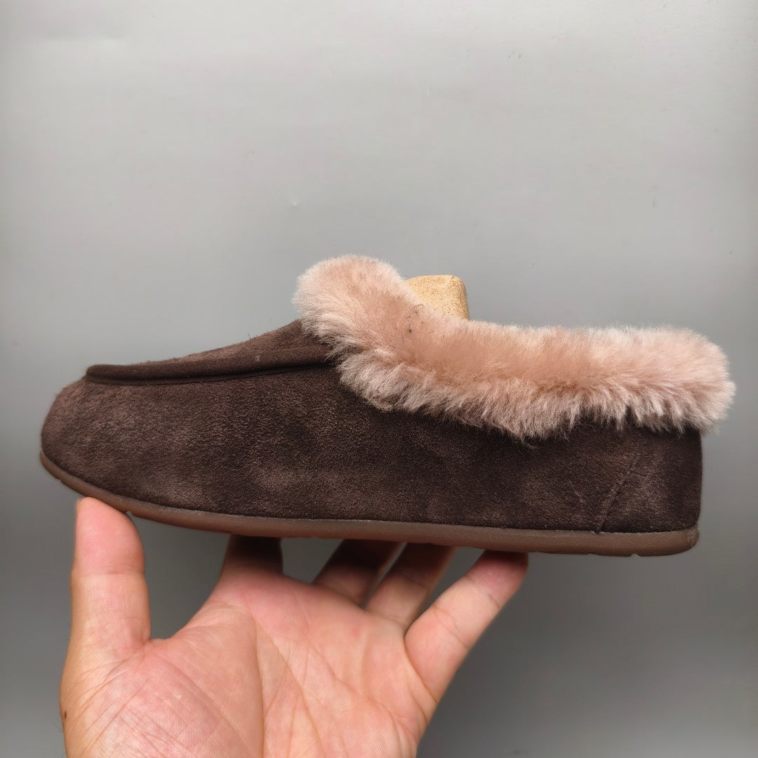 Chocolate Slip-On Casual House Shoes — New Arrival | In Stock
